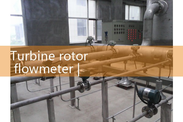 Turbine rotor flowmeter