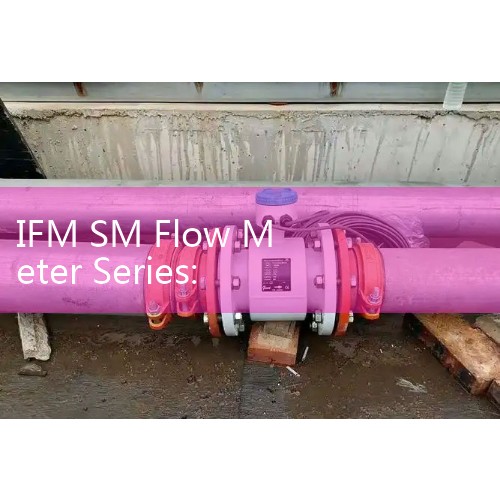 IFM SM Flow Meter Series: Compact Electromagnetic Sensors for Conductive Liquids