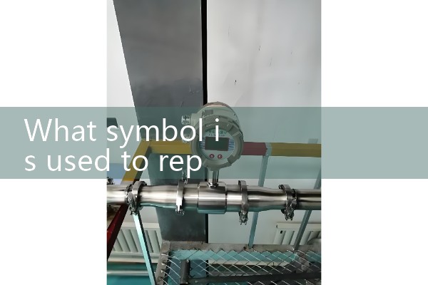 Electromagnetic flowmeter symbol