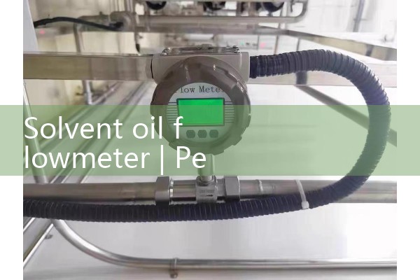 Solvent oil flowmeter