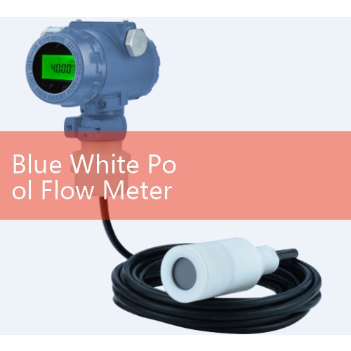 Blue White Pool Flow Meter: Sourcing Swimming Turnover Verification Scales