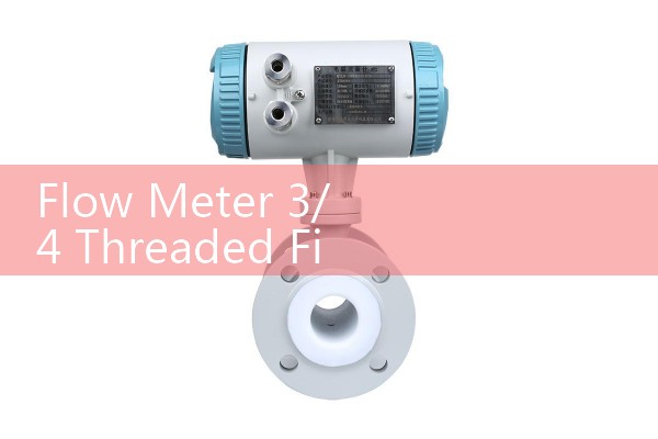 Flow Meter 3/4 Threaded Fittings: Inline Digital Flow Tracking for Chemical Dosing