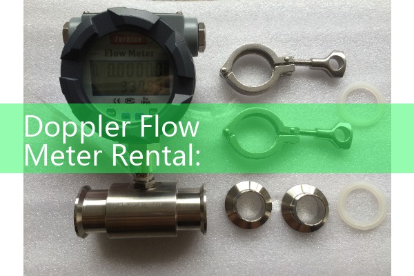 Doppler Flow Meter Rental: Short Term Dirty Fluid External Testing Leases